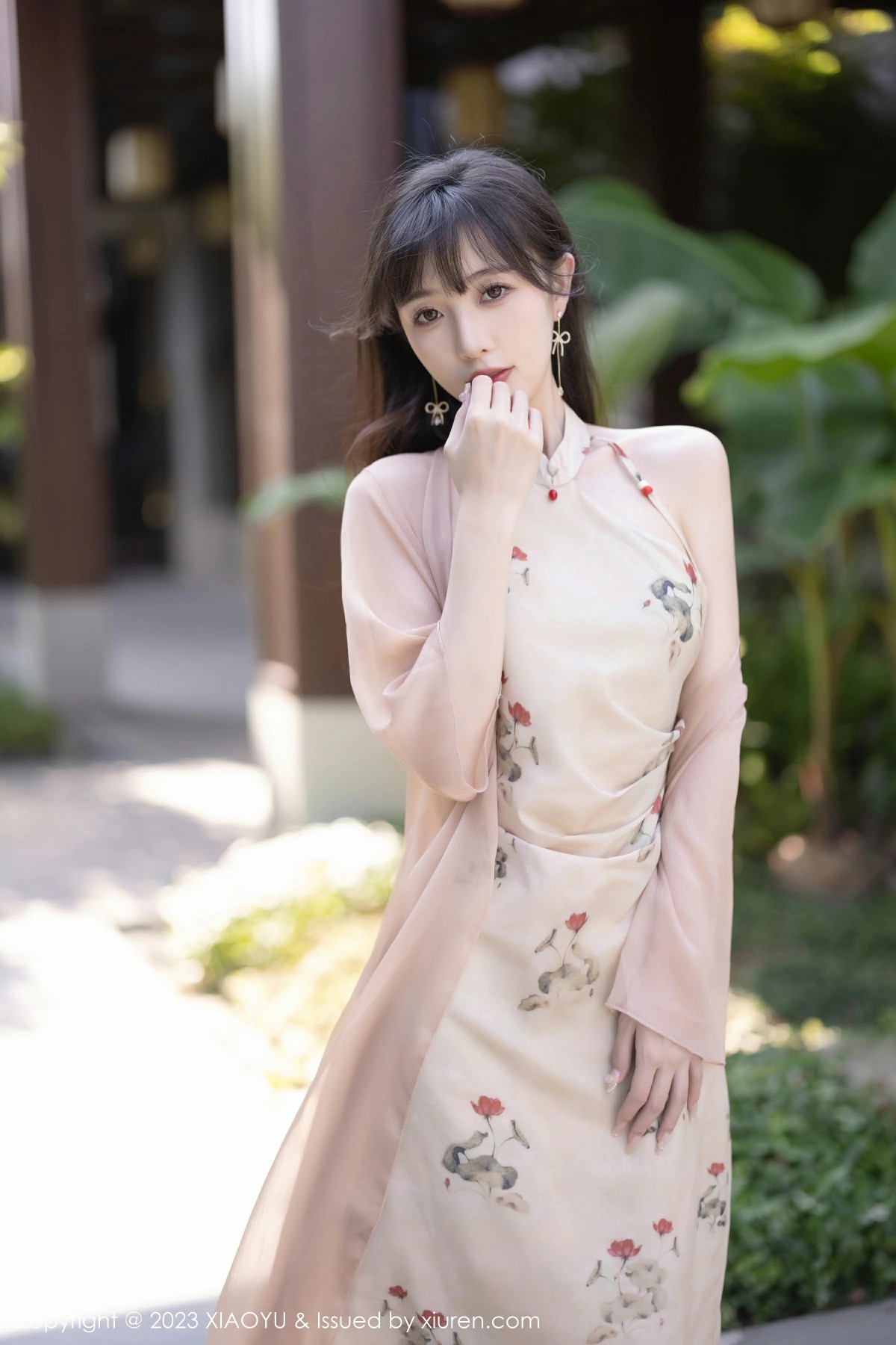 [XIAOYU语画界] 2023.07.17 VOL.1071 林星阑 蓝杏色旗袍 性感写真 [93+1P]