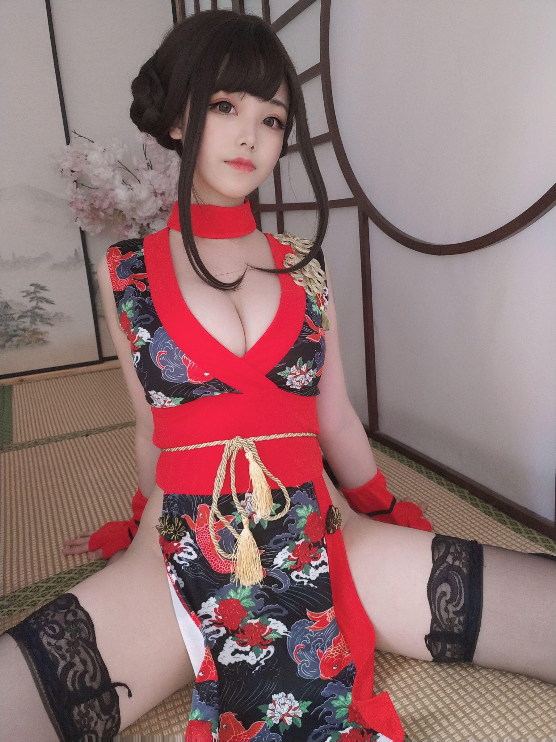 [COSPLAY]蜜汁猫裘 – 红武士