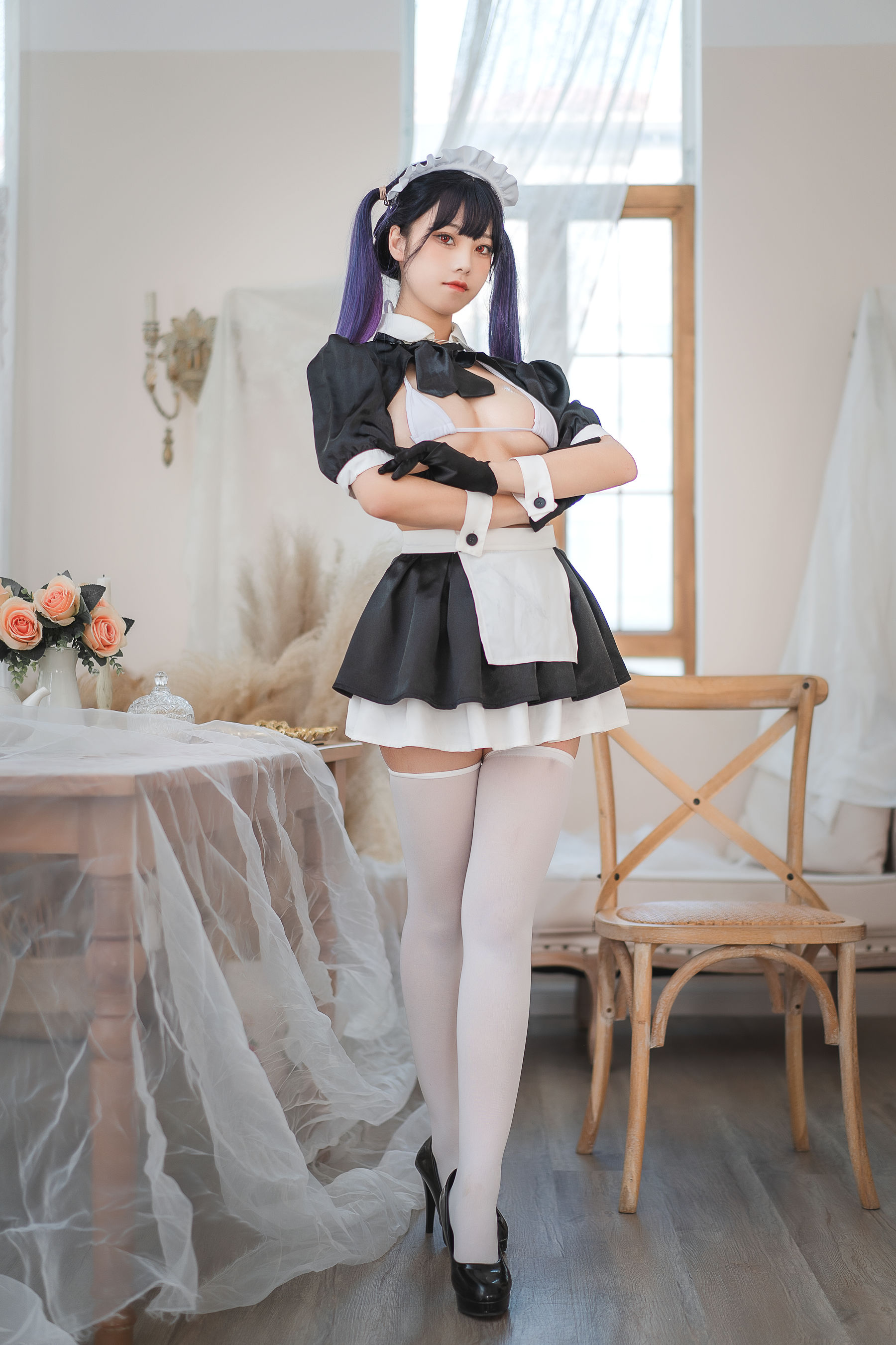 [COSPLAY]蜜汁猫裘 – 女仆