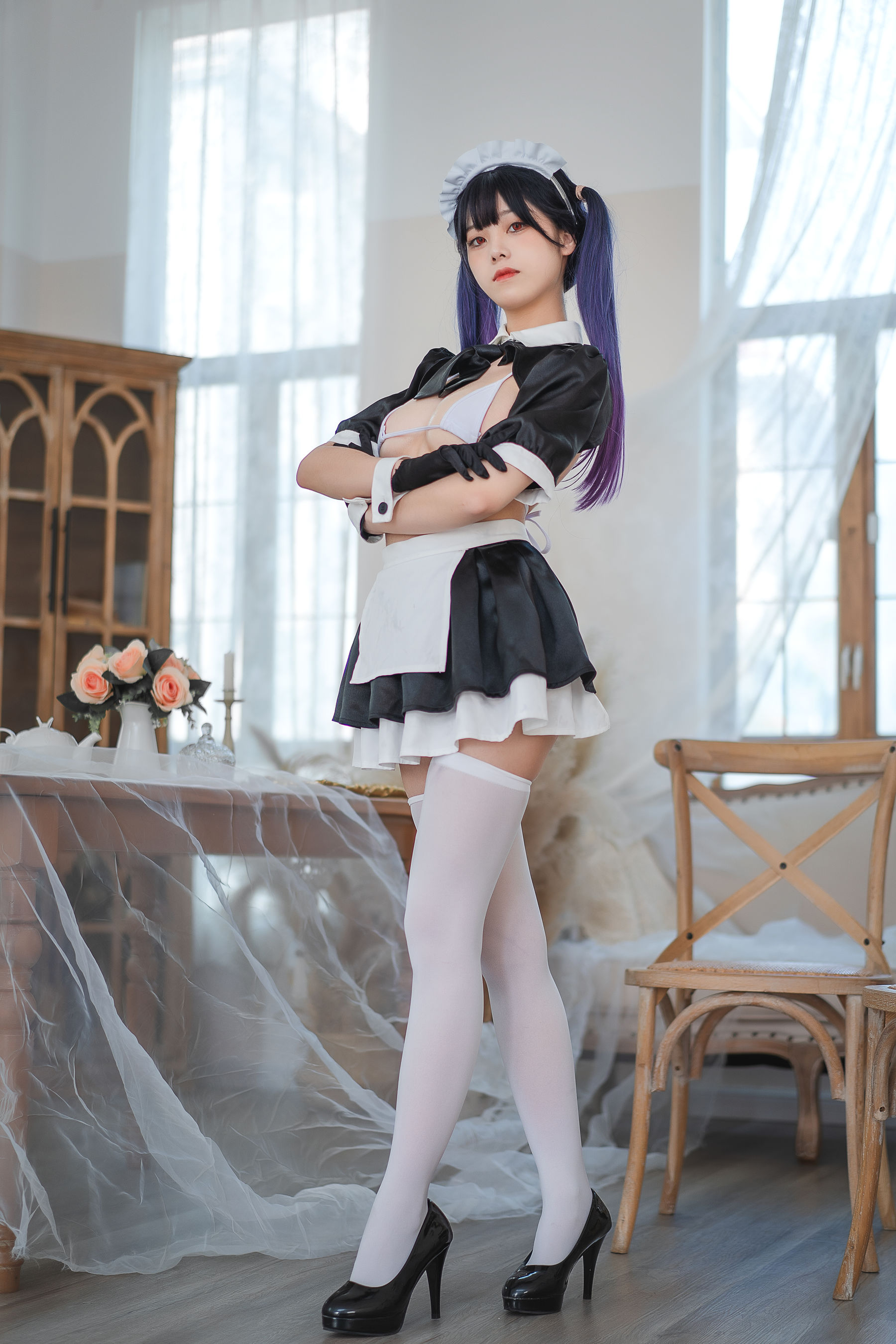 [COSPLAY]蜜汁猫裘 – 女仆