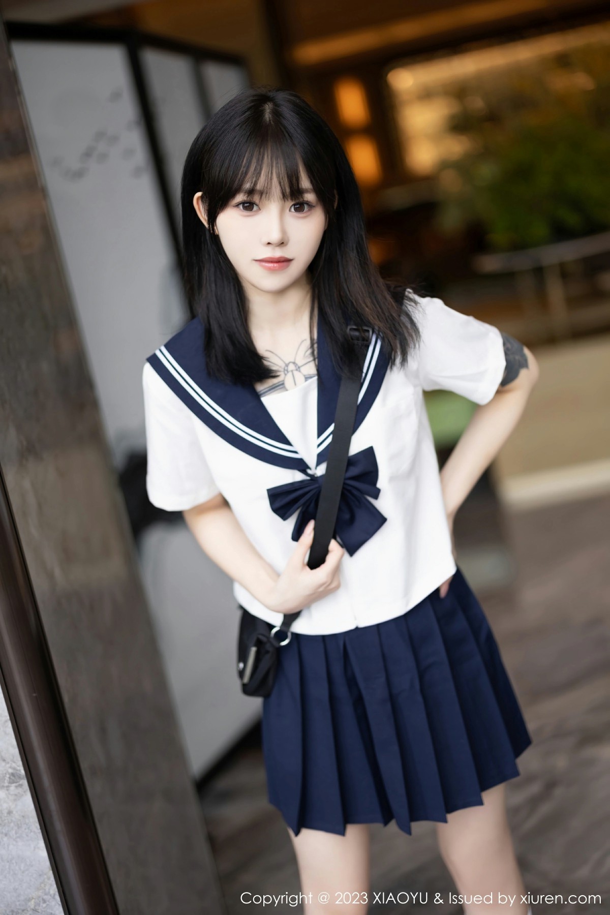 [XIAOYU语画界] 2023.08.08 VOL.1087 奶瓶. 白色学妹服 性感写真 [88+1P]