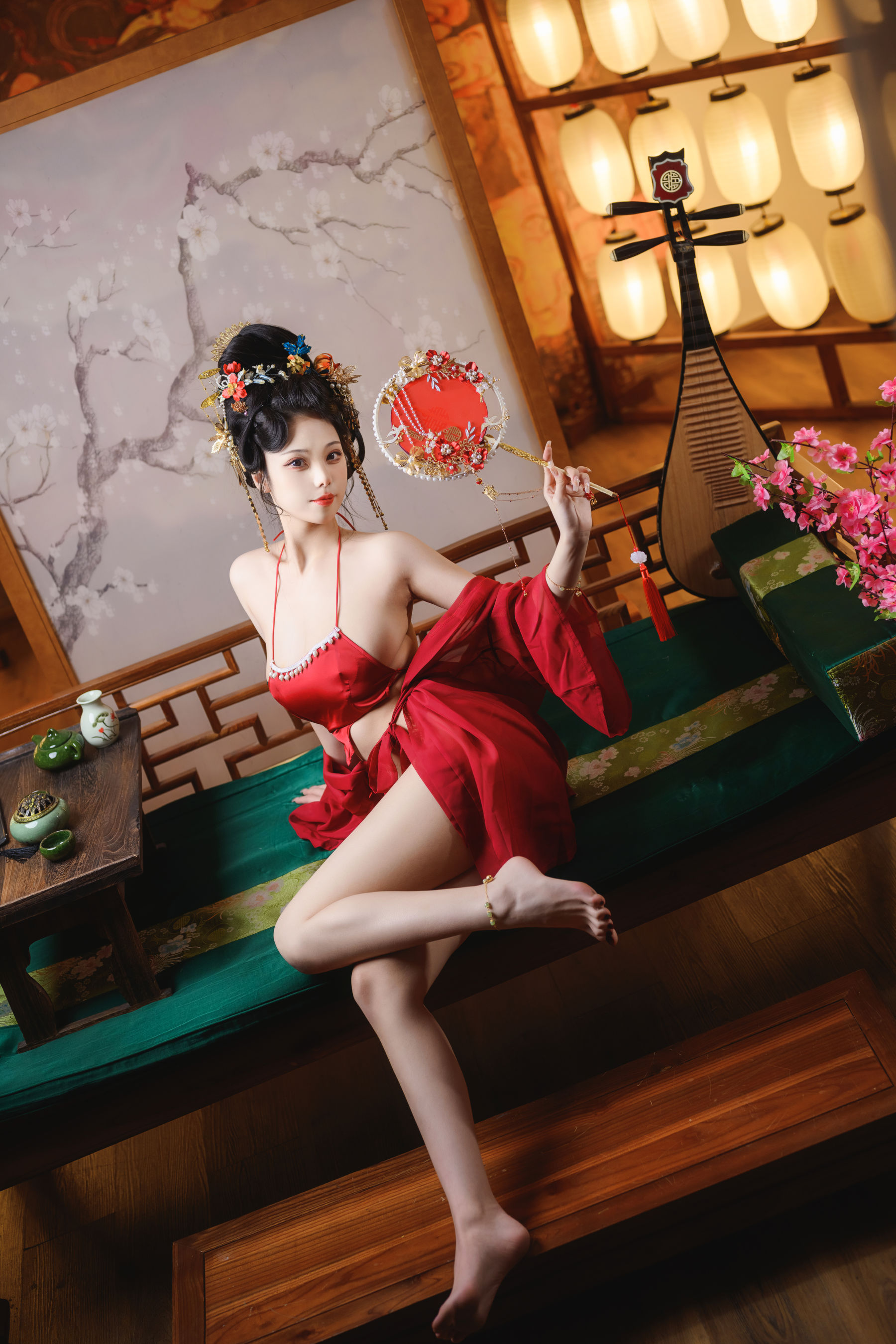 [COSPLAY]蜜汁猫裘 – 唐宫夜宴