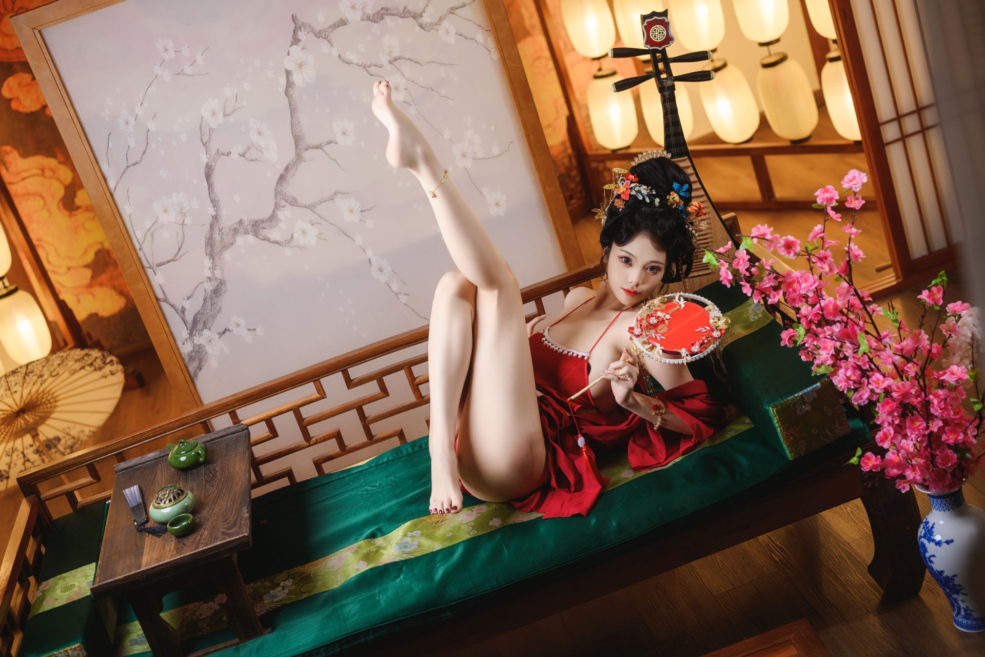 [COSPLAY]蜜汁猫裘 – 唐宫夜宴