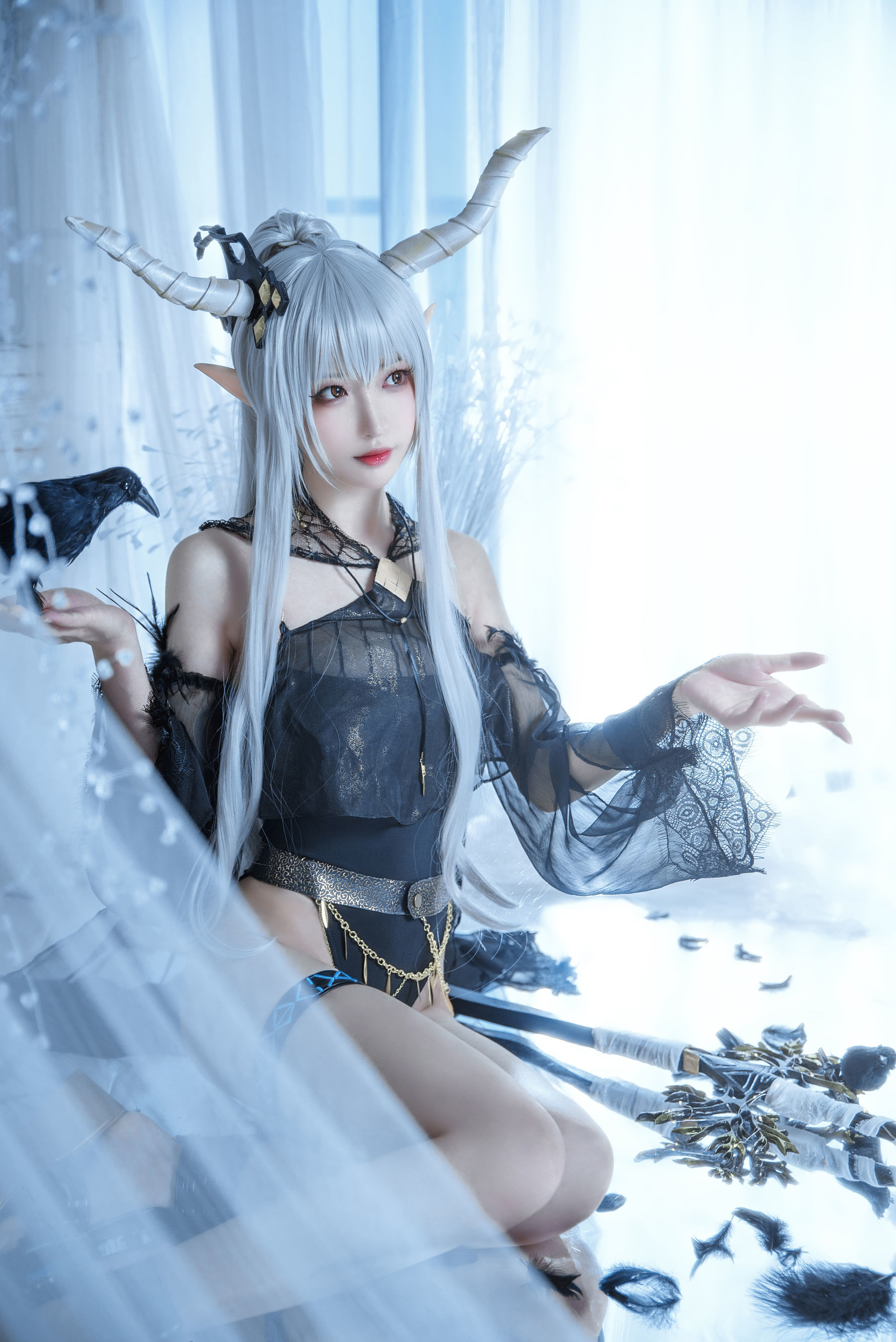 [COSPLAY] 南宫 – 闪灵泳装