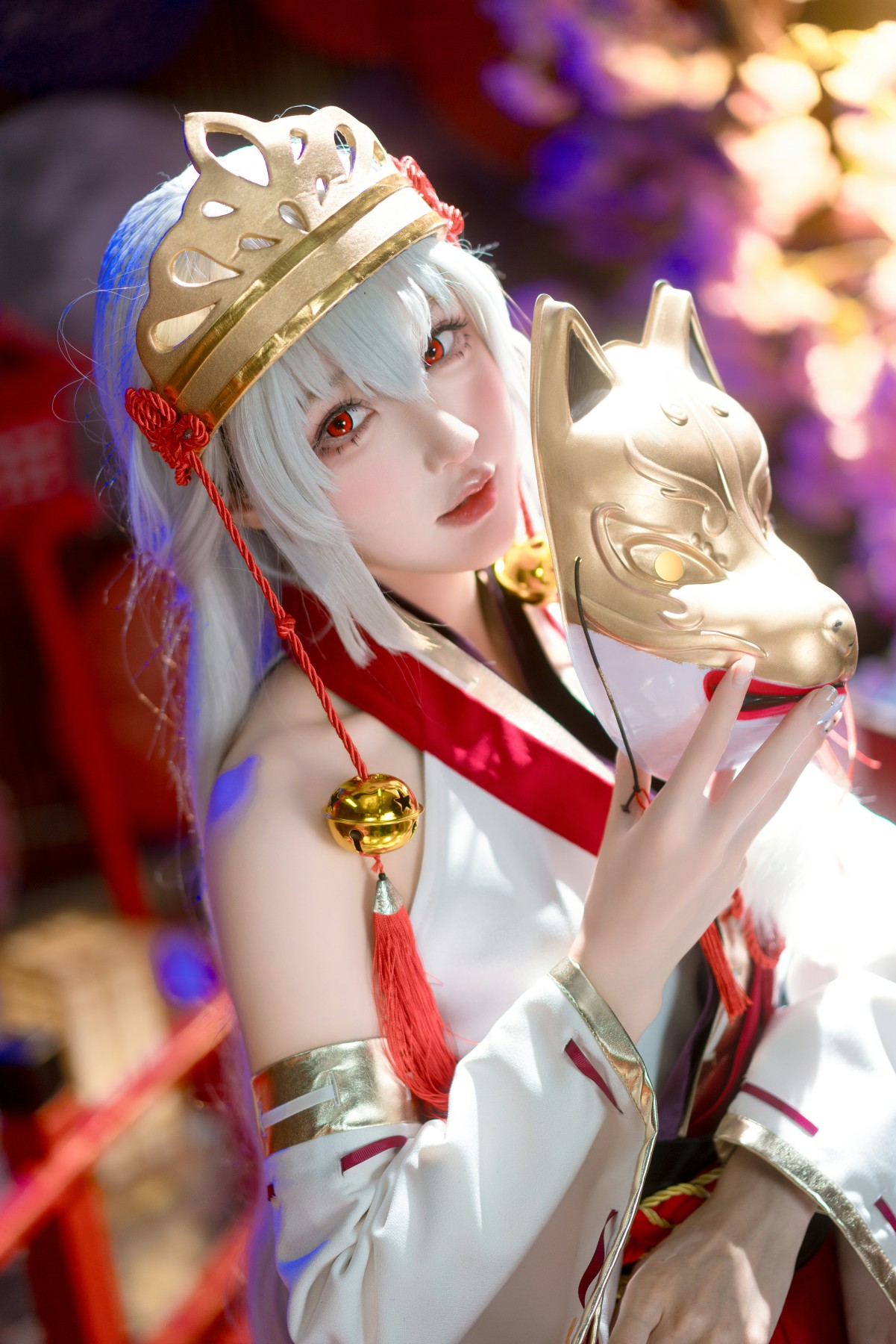 [COSPLAY]阿包也是兔娘 – 巫女浴池