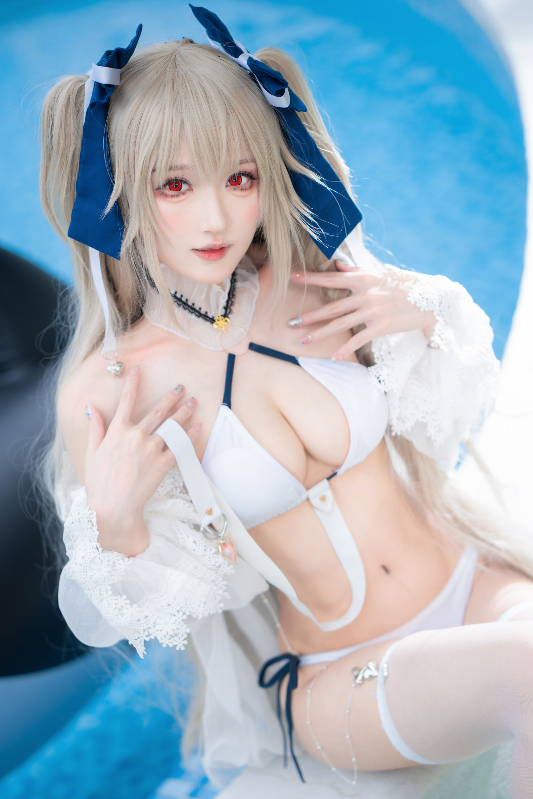 [COSPLAY]阿包也是兔娘 – 安克雷奇泳装