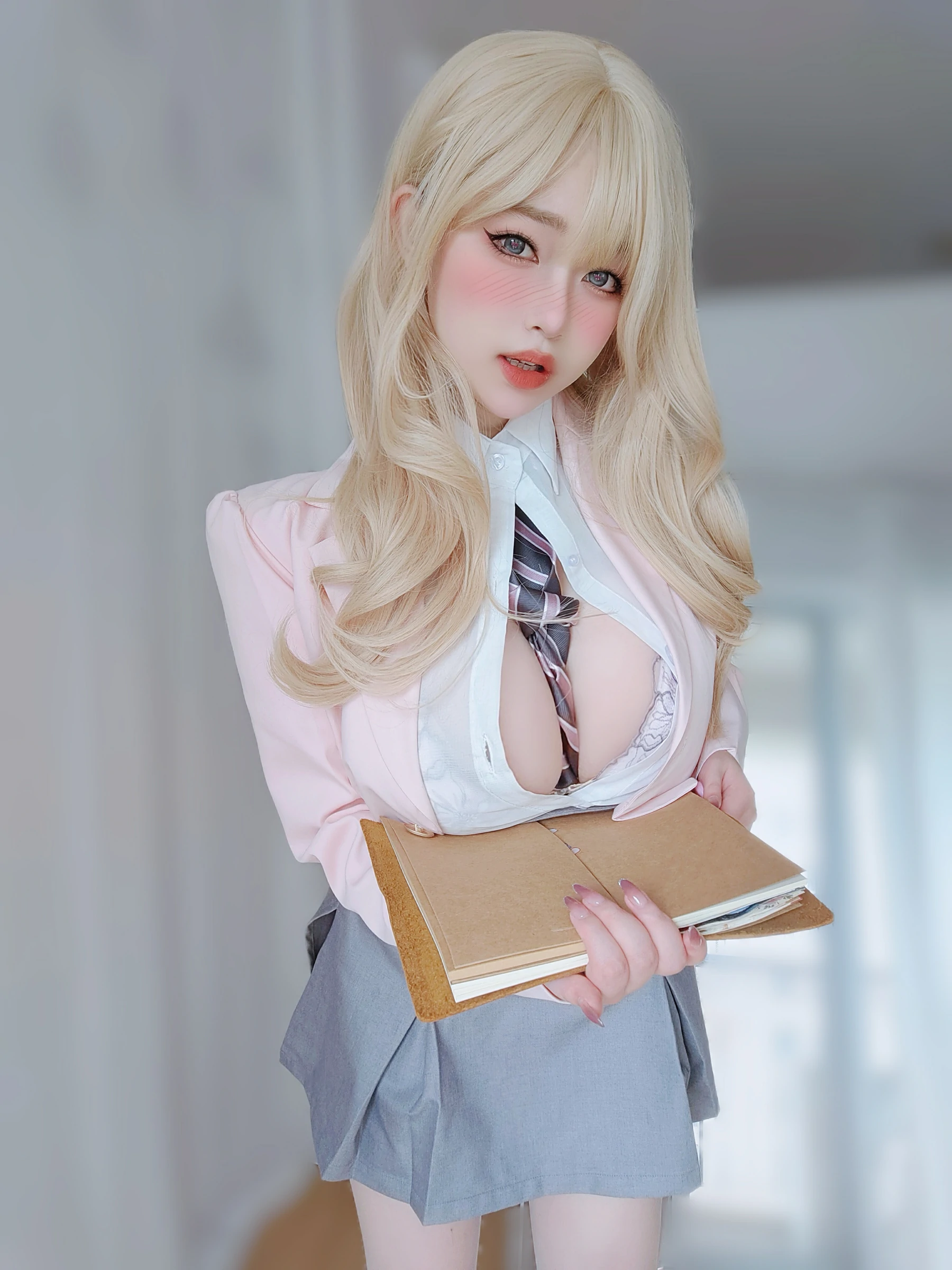 [COSPLAY]女主K – 催眠傲娇的前辈