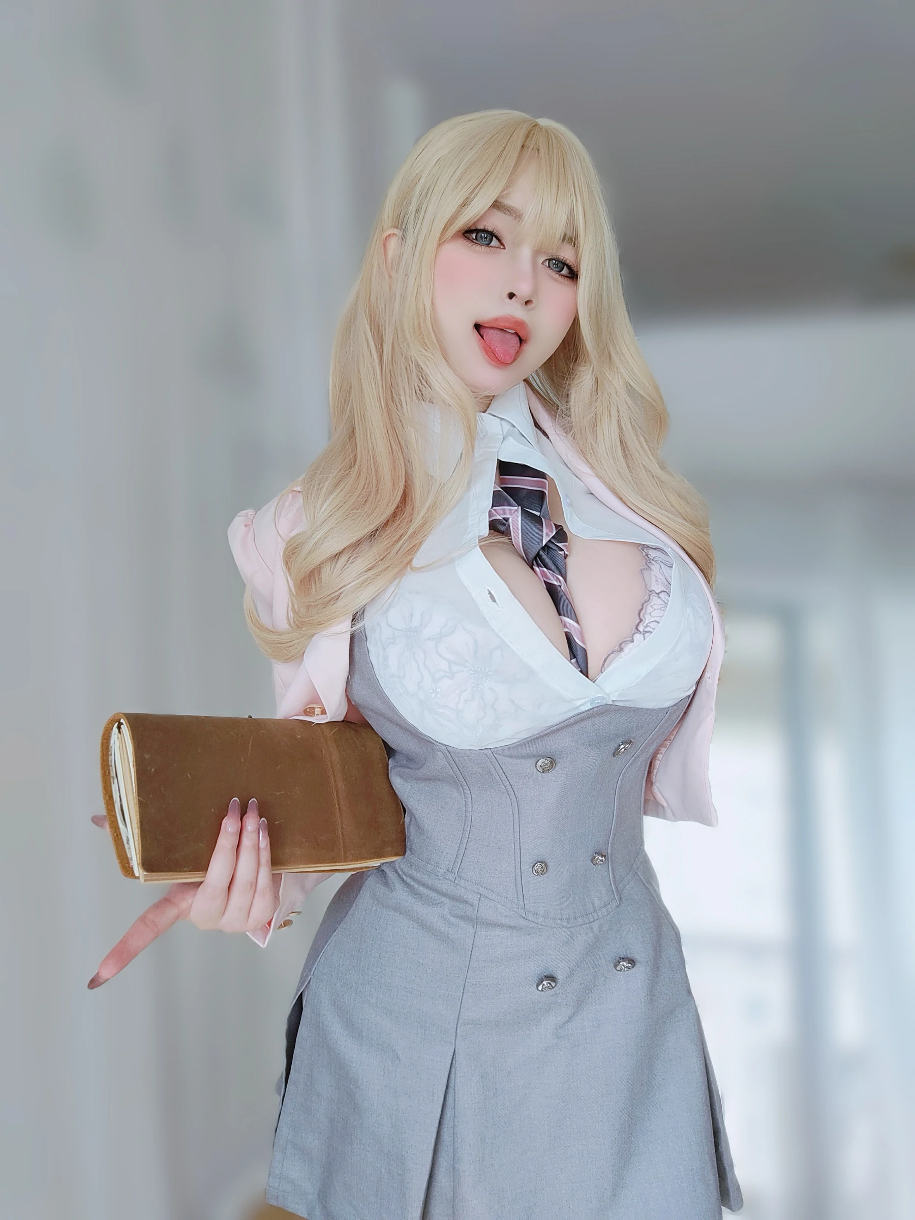 [COSPLAY]女主K – 催眠傲娇的前辈