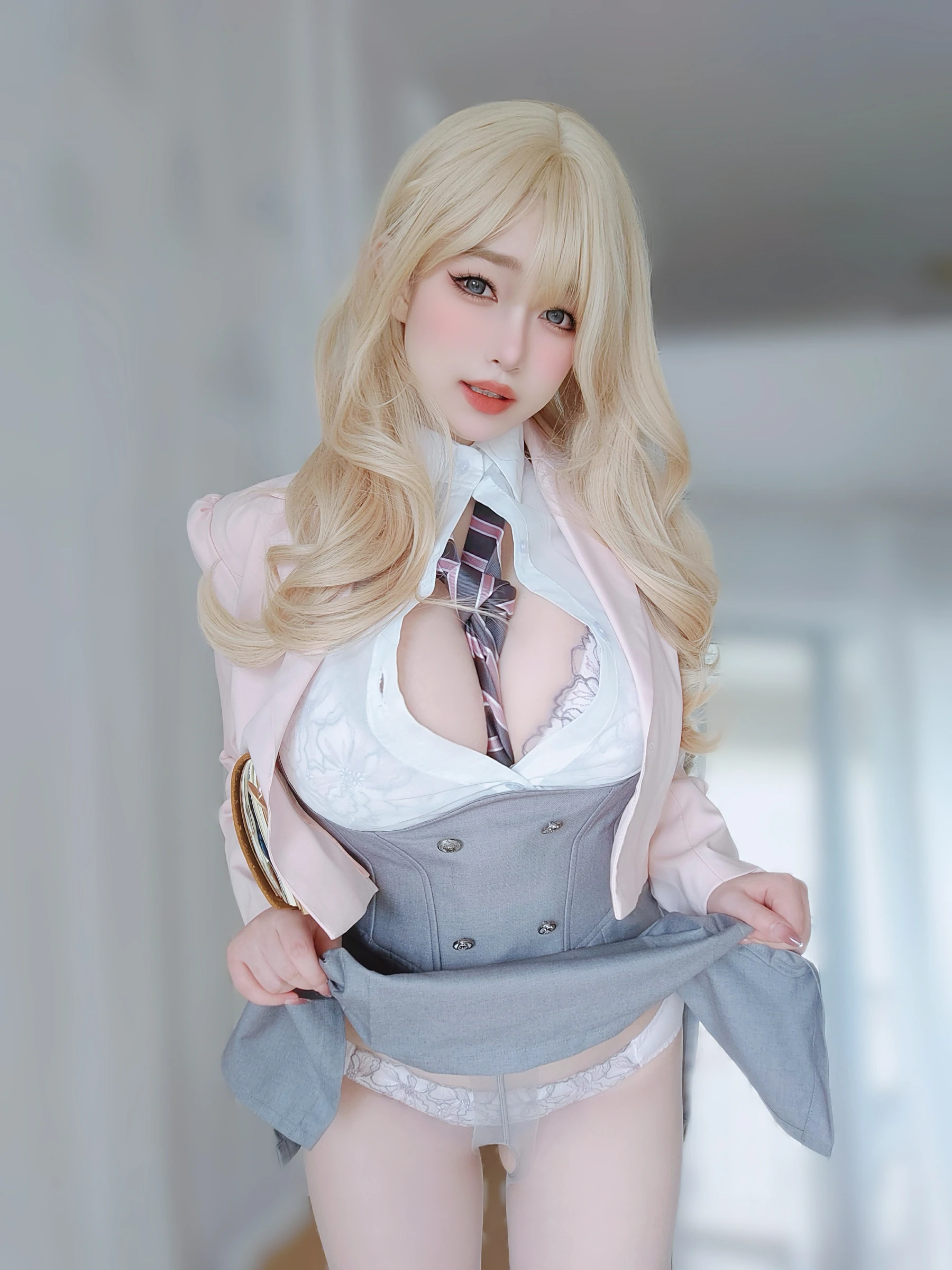 [COSPLAY]女主K – 催眠傲娇的前辈