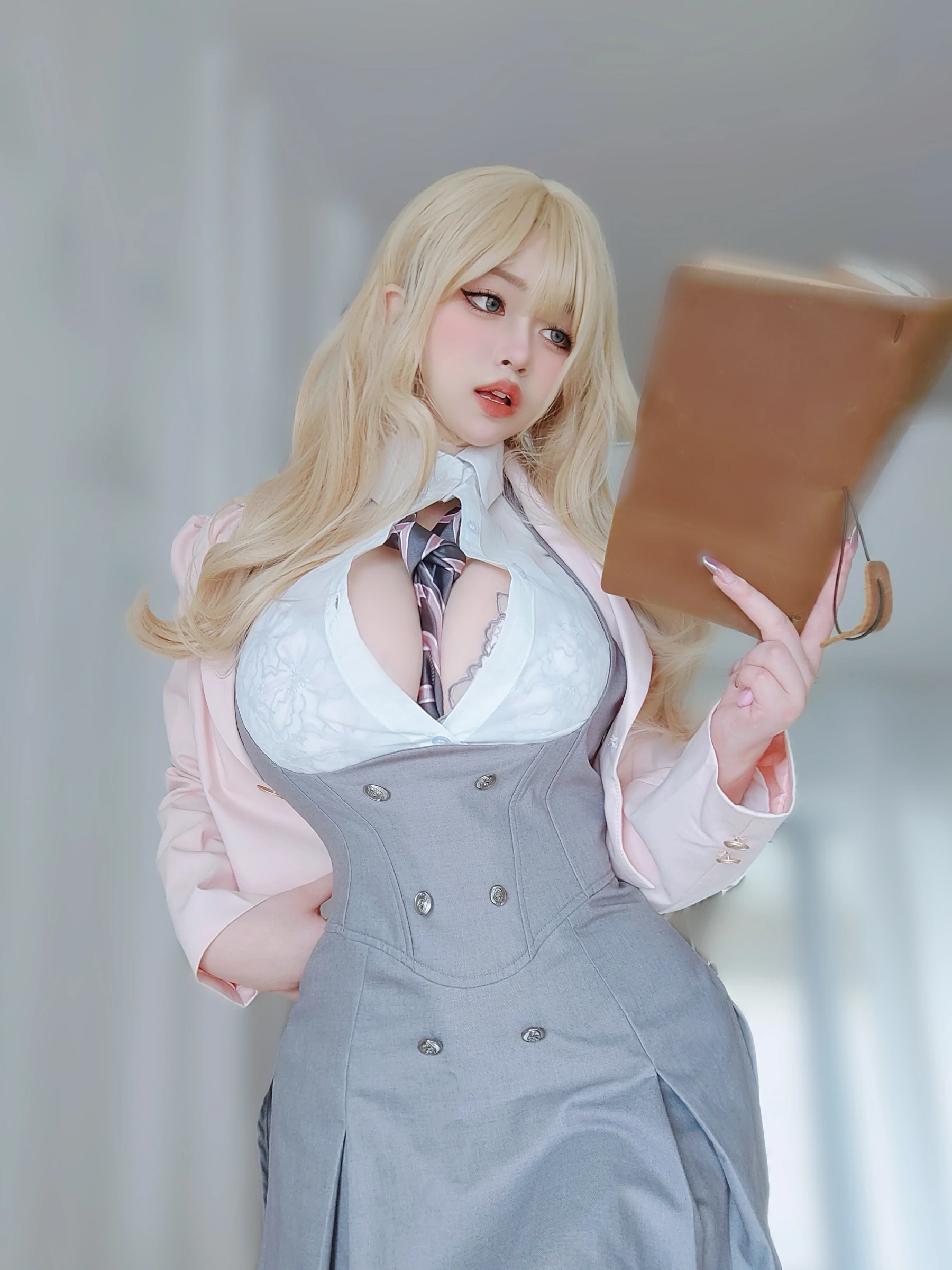 [COSPLAY]女主K – 催眠傲娇的前辈