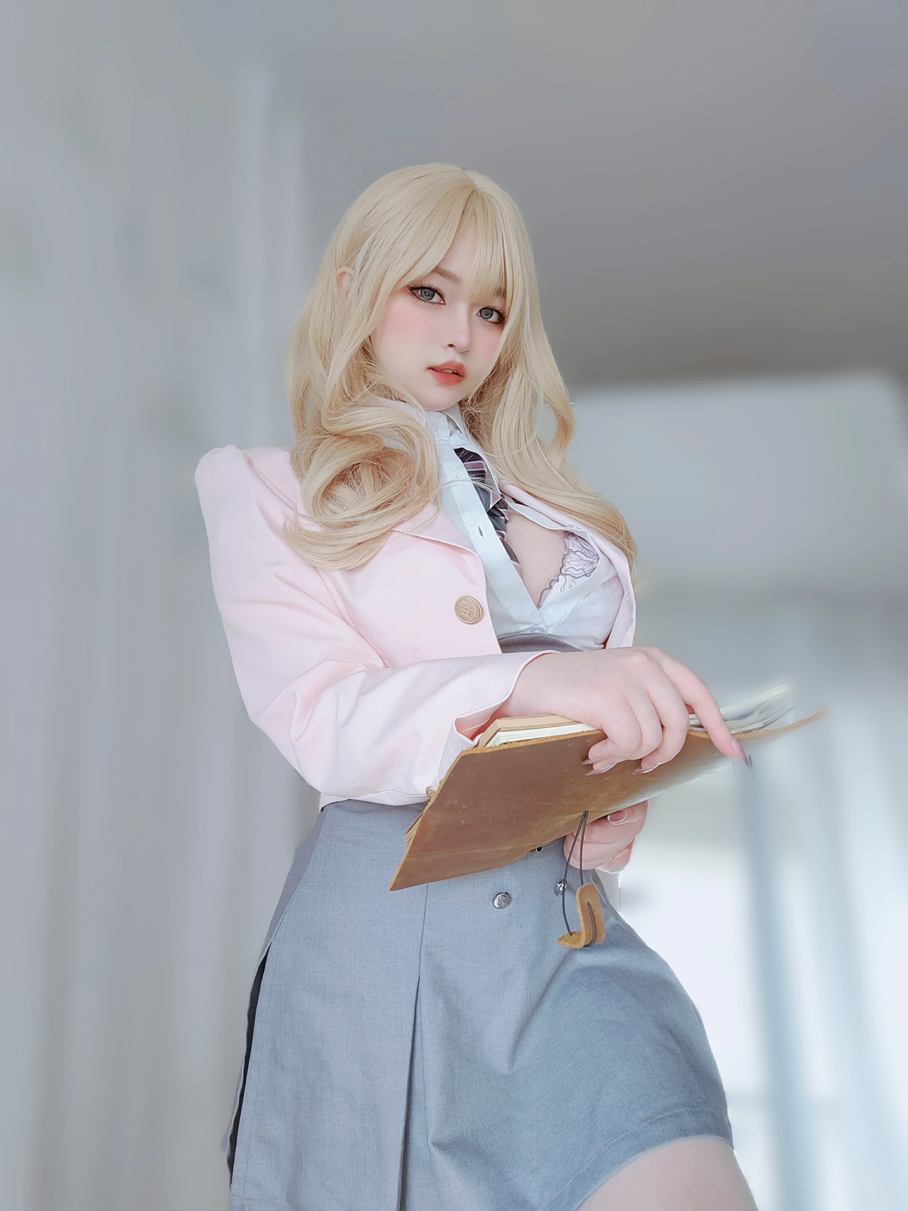 [COSPLAY]女主K – 催眠傲娇的前辈