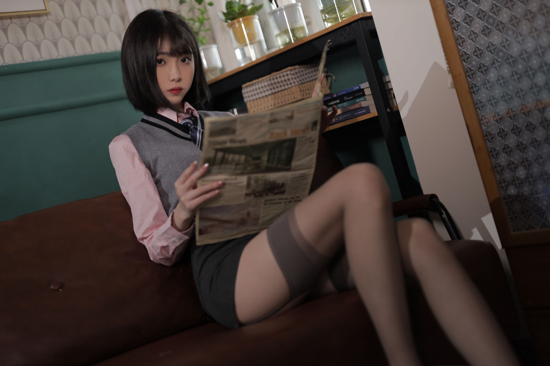 [COSPLAY]许岚 – 韩系制服