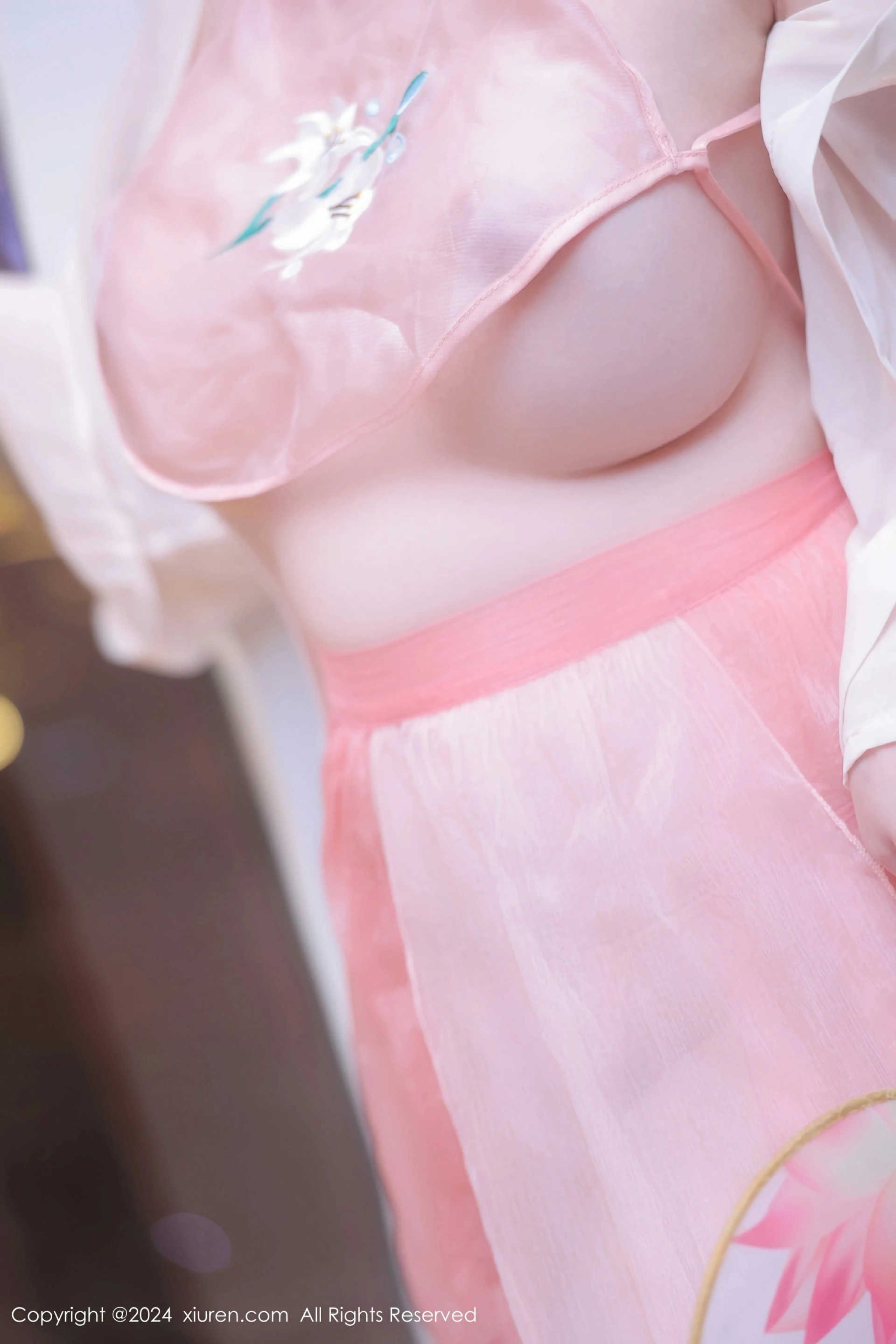 [XiuRen秀人网] 2024.05.08 No.8503 白茹雪abby 粉色古装服饰 性感写真 [73+1P]