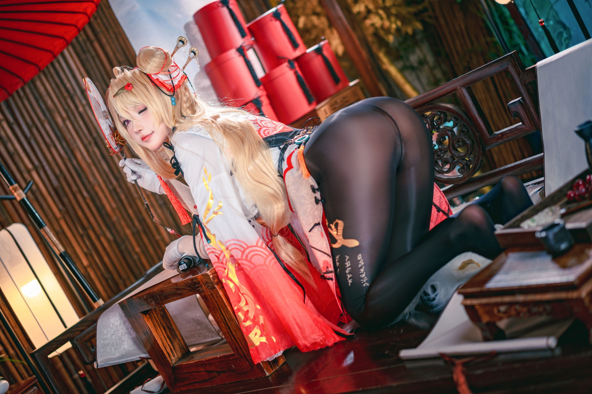 [COSPLAY]阿包也是兔娘 – 交错战线 咎瓦尤斯