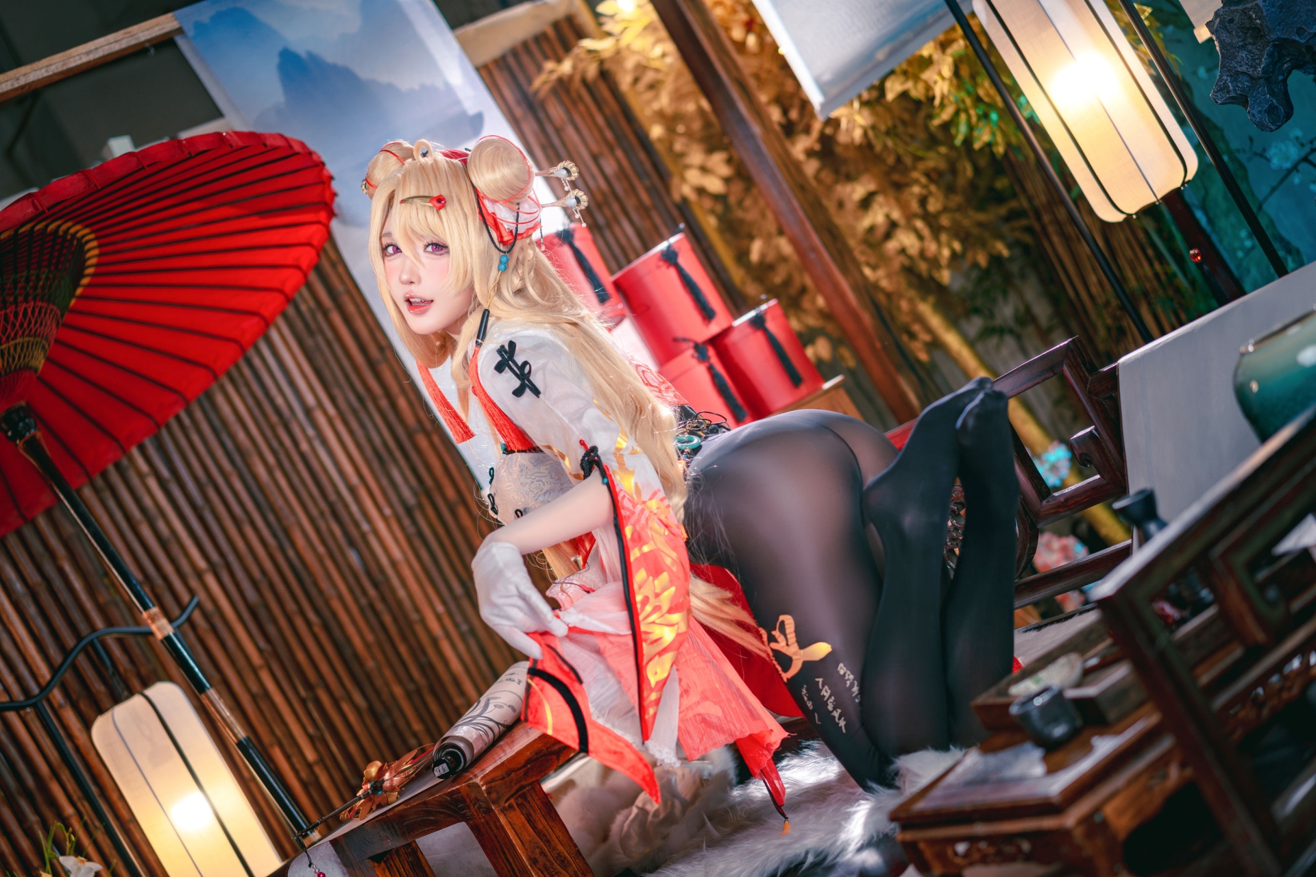 [COSPLAY]阿包也是兔娘 – 交错战线 咎瓦尤斯