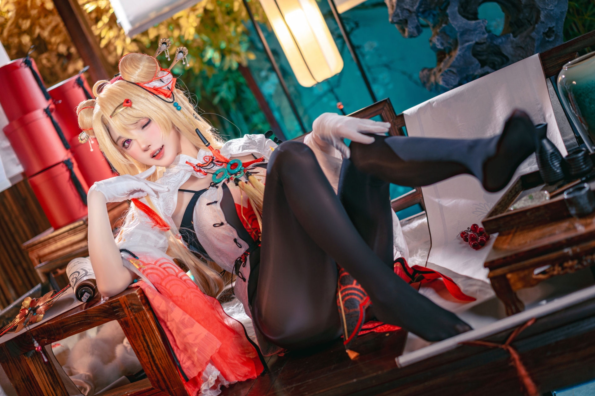 [COSPLAY]阿包也是兔娘 – 交错战线 咎瓦尤斯