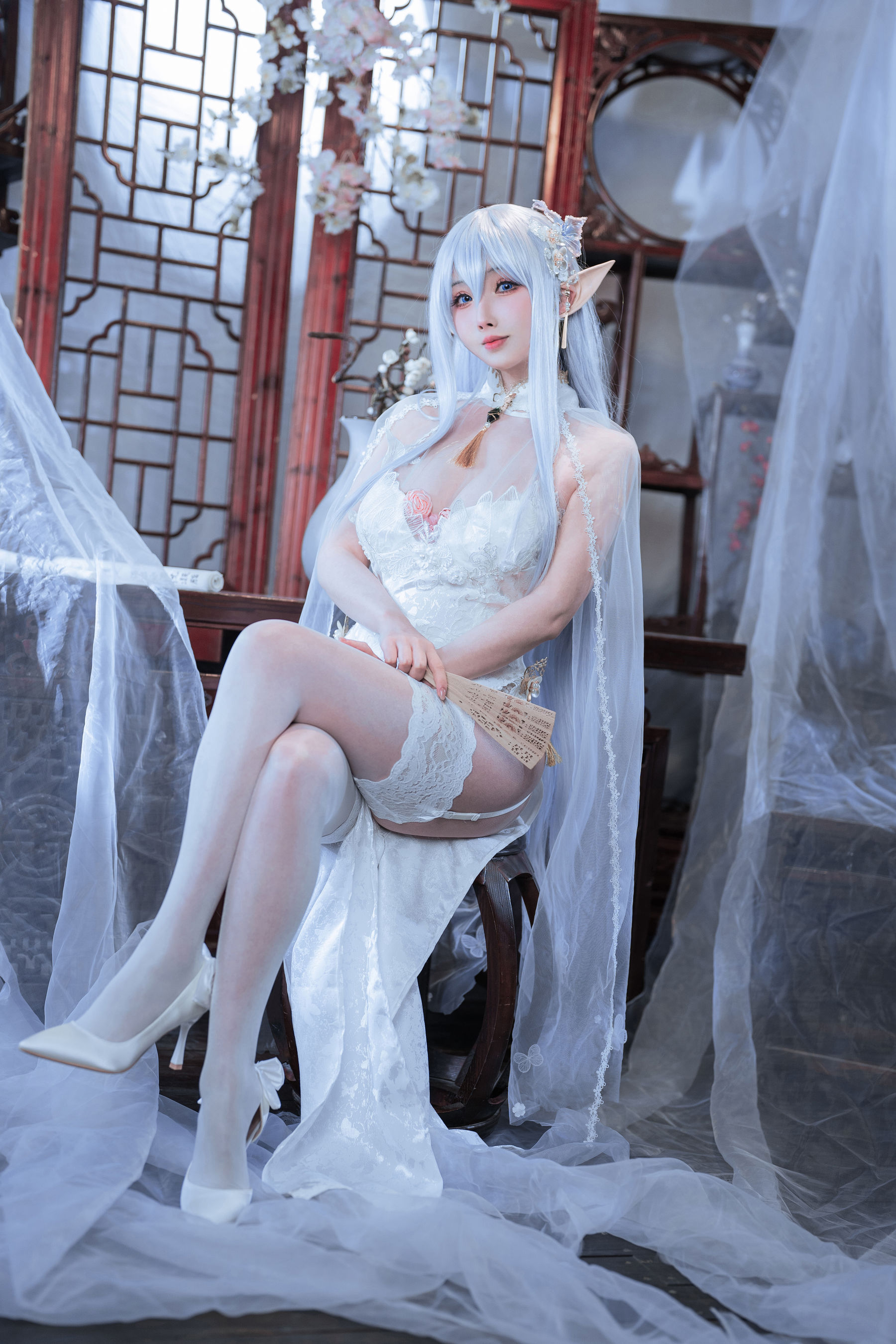 [COSPLAY]rioko凉凉子 – 阿尔比恩旗袍