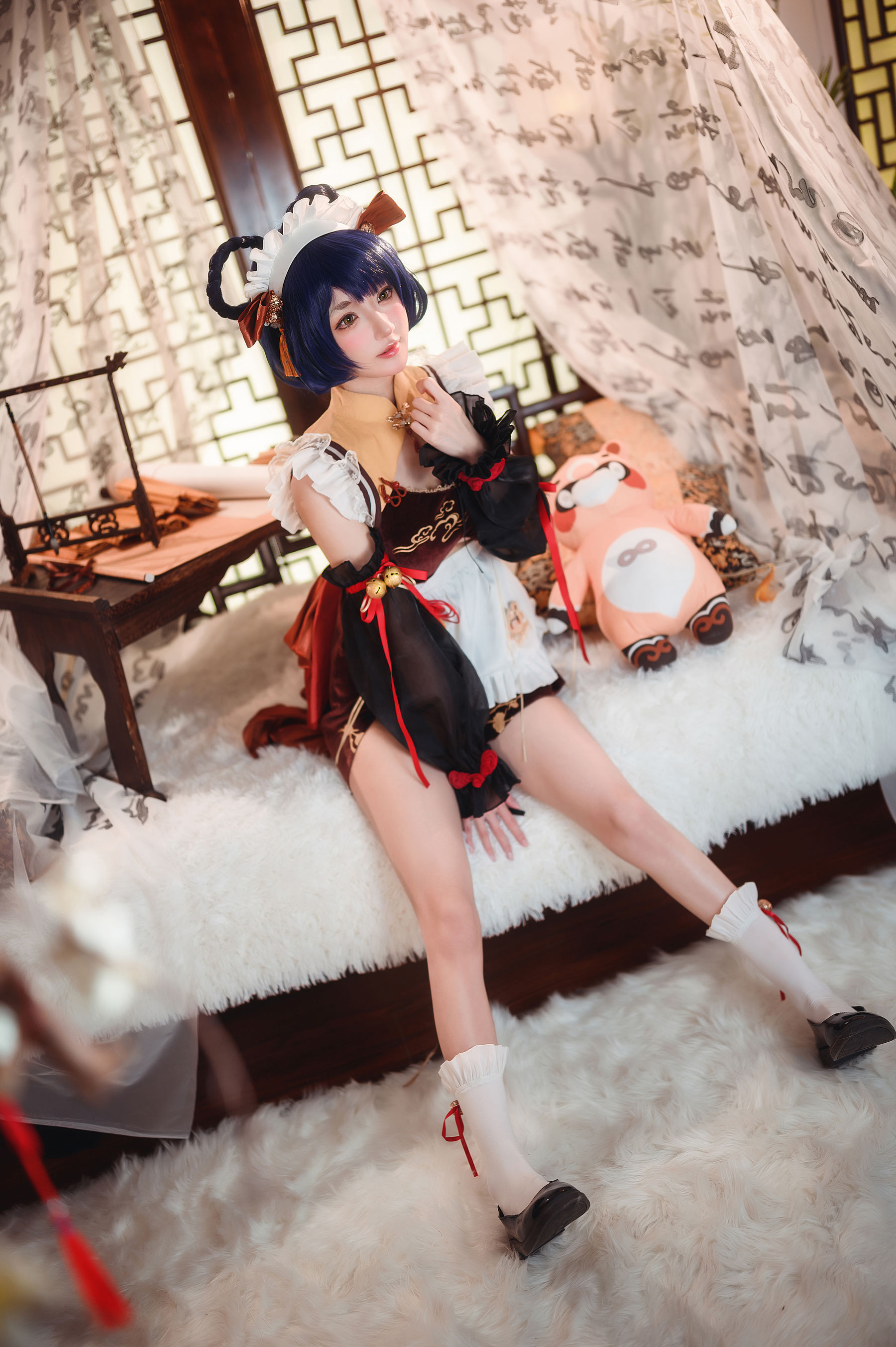 [COSPLAY]阿包也是兔娘 – 原神 香菱