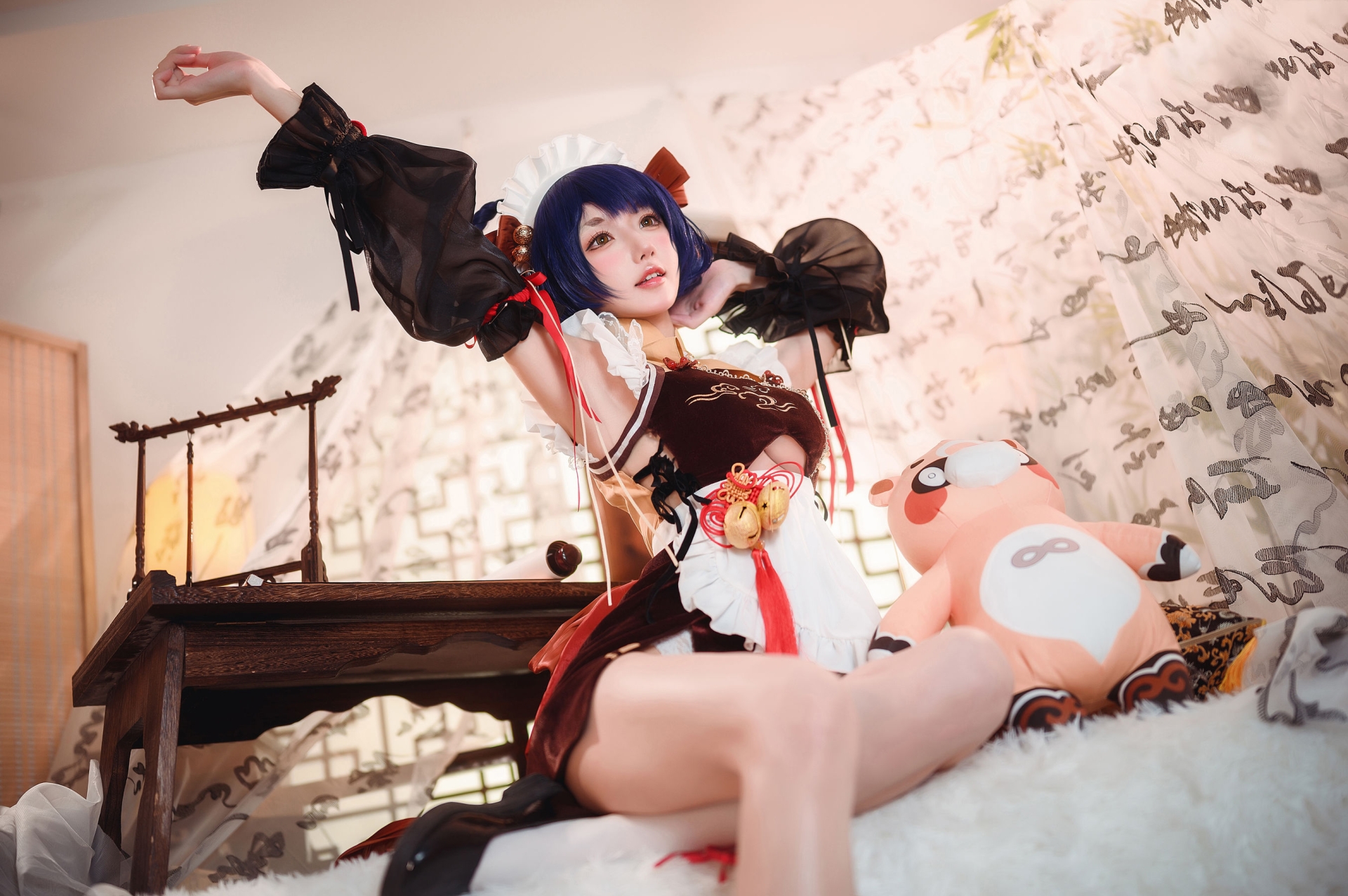 [COSPLAY]阿包也是兔娘 – 原神 香菱