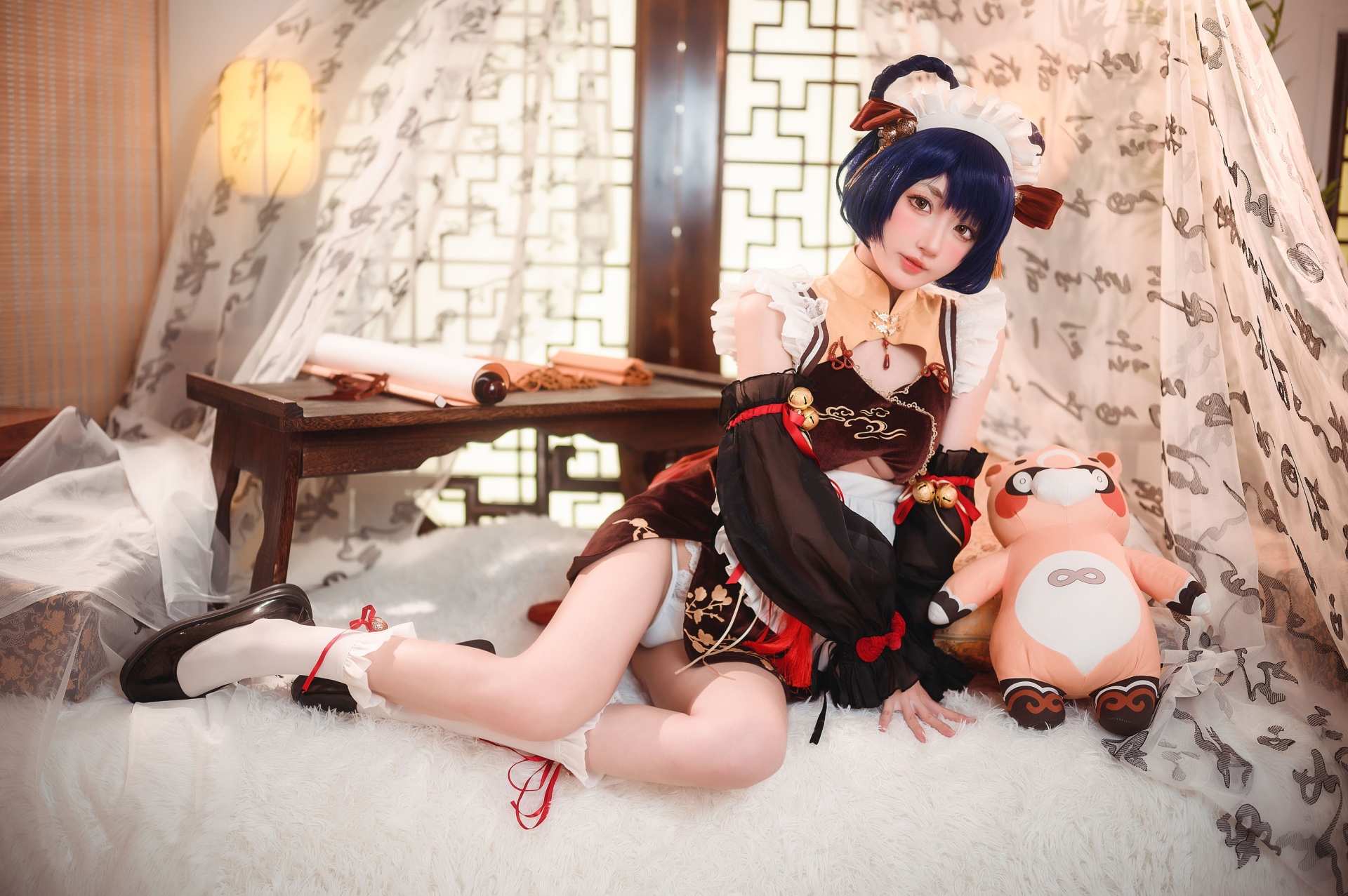 [COSPLAY]阿包也是兔娘 – 原神 香菱