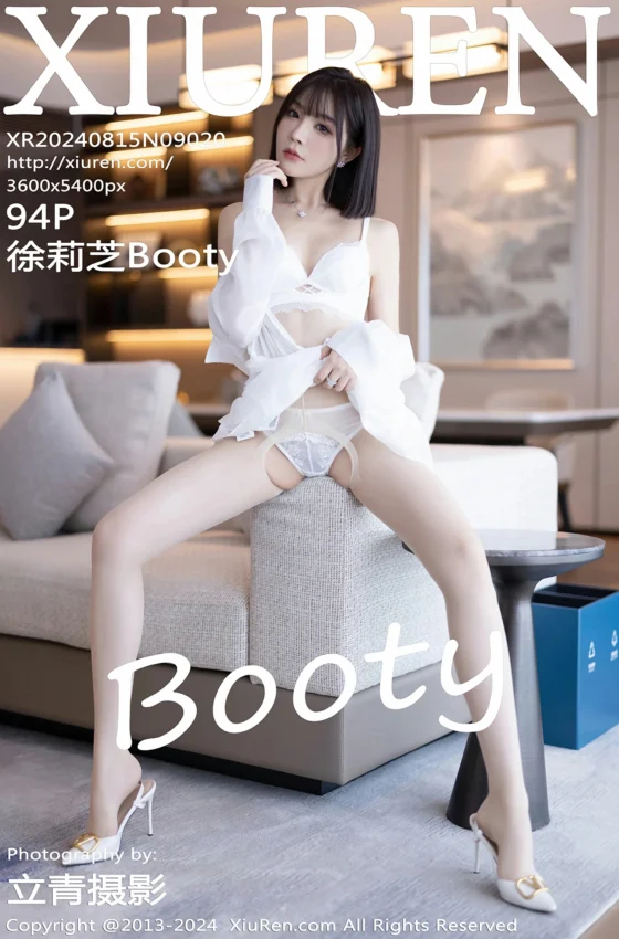 [XiuRen秀人网] 2024.08.15 No.9020 徐莉芝Booty 白色连衣短裙 白色丝袜 性感写真 [94+1P]