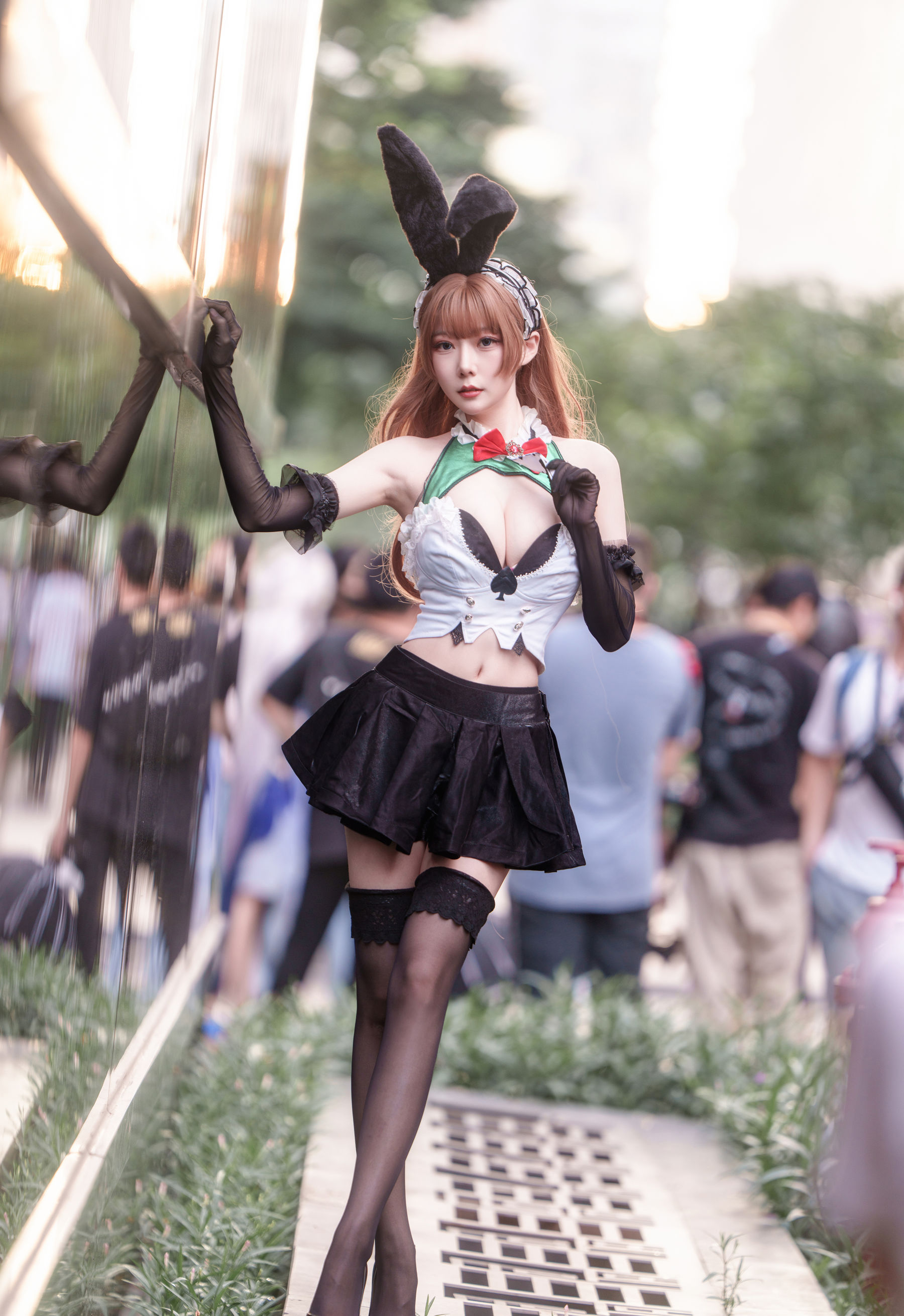 [COSPLAY]香草喵露露 – 碧蓝航线 莫妮卡