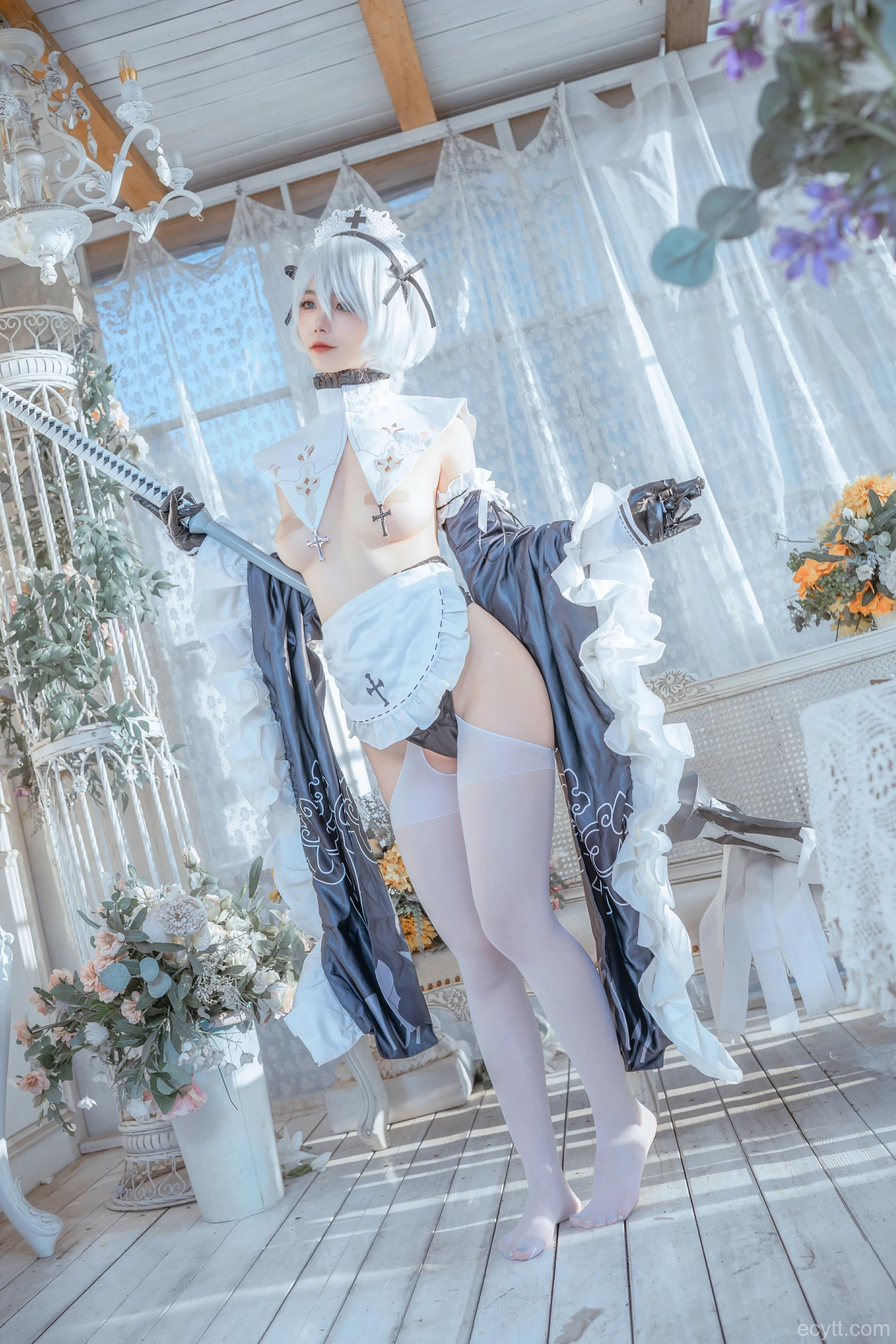 [COSPLAY]桃良阿宅 – 女仆2B