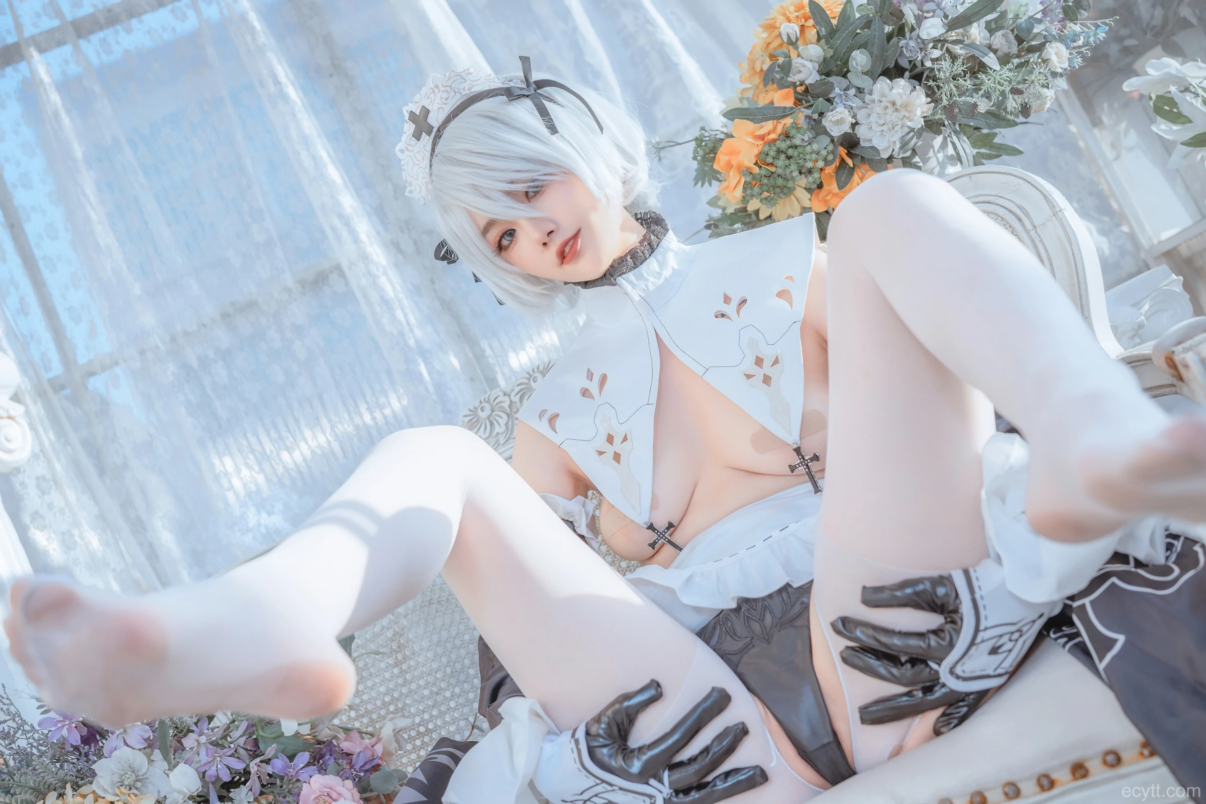 [COSPLAY]桃良阿宅 – 女仆2B