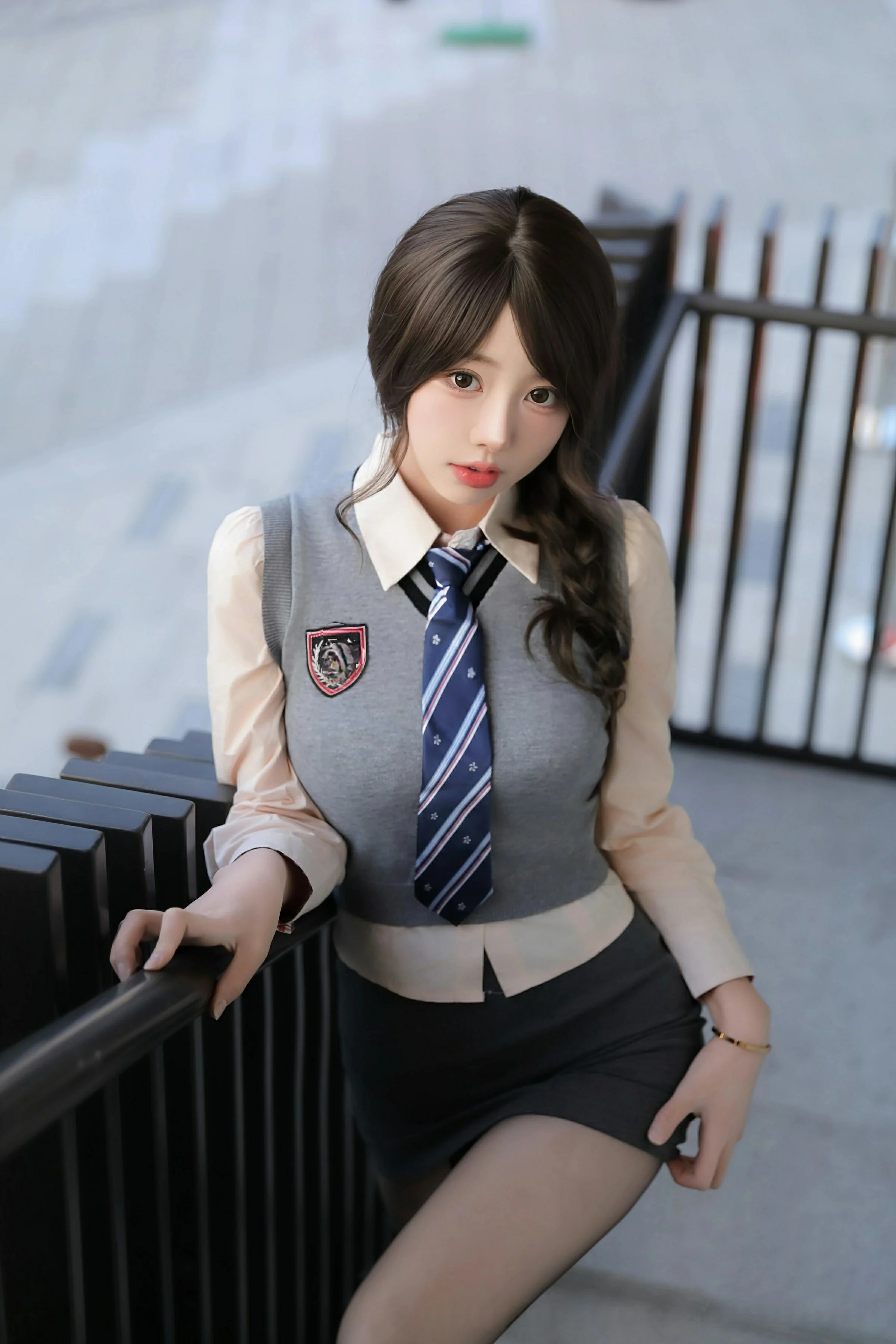 [XiuRen秀人网] 2024.12.06 No.9562 桃妖夭 JK制服 白纱情趣服饰 性感写真 [78+1P]